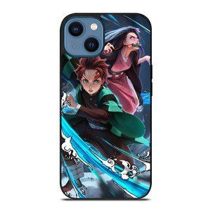 TANJIRO AND NEZUKO DEMON SLAYER iPhone 14 Case Cover TANJIRO AND NEZUKO DEMON SLAYER iPhone 14 Case Cover