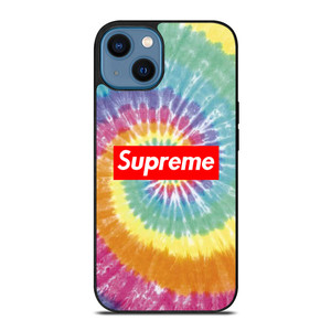 TIE DYE SUPREME iPhone 14 Case Cover