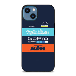 TROY LEE DESIGNS KTM RACING TEAM iPhone 14 Case Cover TROY LEE DESIGNS KTM RACING TEAM iPhone 14 Case Cover