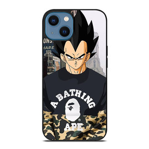 VEGETA CAMO BAPE SUPREME iPhone 14 Case Cover VEGETA CAMO BAPE SUPREME iPhone 14 Case Cover