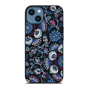 VERA BRADLEY BLACK iPhone 14 Case Cover