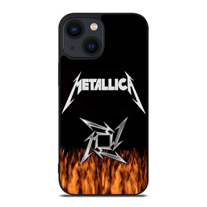 METALLICA METAL BAND FIRE  iPhone 14 Plus Case Cover METALLICA METAL BAND FIRE  iPhone 14 Plus Case Cover
