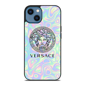 VERSACE EMBLEM LIQUID iPhone 14 Case Cover