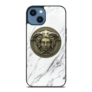 VERSACE GOLDEN MEDUSA EMBLEM iPhone 14 Case Cover VERSACE GOLDEN MEDUSA EMBLEM iPhone 14 Case Cover