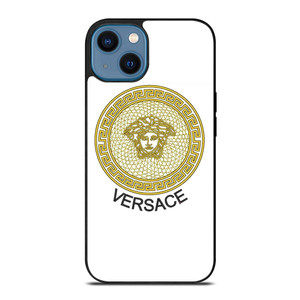 VERSACE ICON RED EMBROIDERY LOGO iPhone 14 Case Cover VERSACE ICON RED EMBROIDERY LOGO iPhone 14 Case Cover