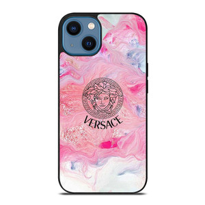 VERSACE LOGO ABSTRACT COLOR iPhone 14 Case Cover VERSACE LOGO ABSTRACT COLOR iPhone 14 Case Cover