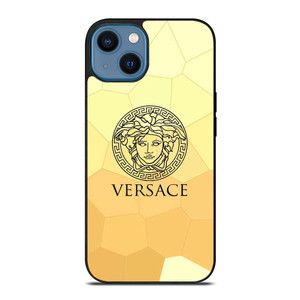 VERSACE LOGO GOLDEN MOZAIK iPhone 14 Case Cover VERSACE LOGO GOLDEN MOZAIK iPhone 14 Case Cover