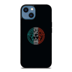 VERSACE LOGO ITALY iPhone 14 Case Cover