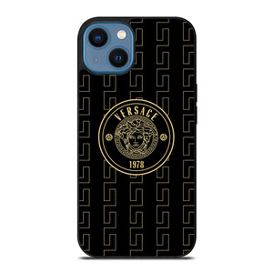 VERSACE MEDUSA BLACK iPhone 14 Case Cover