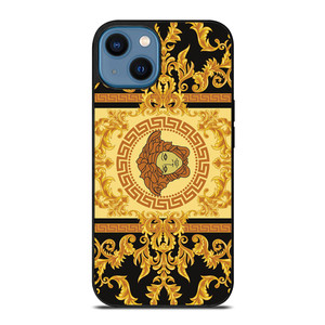 VERSACE ORNAMENT LOGO iPhone 14 Case Cover