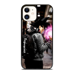 BLACK GOKU SUPREME iPhone 12 Case Cover BLACK GOKU SUPREME iPhone 12 Case Cover