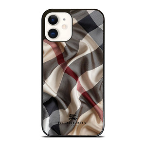 BURBERRY PATTERN SCARF FABRIC iPhone 12 Case Cover BURBERRY PATTERN SCARF FABRIC iPhone 12 Case Cover