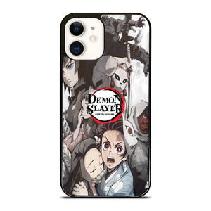 DEMON SLAYER ALL CAST ANIME iPhone 12 Case Cover DEMON SLAYER ALL CAST ANIME iPhone 12 Case Cover