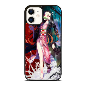 DEMON SLAYER NEZUKO KAMADO ANIME iPhone 12 Case Cover DEMON SLAYER NEZUKO KAMADO ANIME iPhone 12 Case Cover