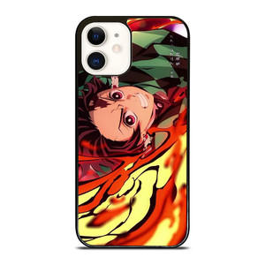 DEMON SLAYER TANJIRO ANIME MANGA iPhone 12 Case Cover DEMON SLAYER TANJIRO ANIME MANGA iPhone 12 Case Cover