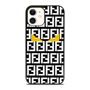 FENDI EYES LOGO FASHION iPhone 12 Case Cover FENDI EYES LOGO FASHION iPhone 12 Case Cover