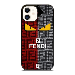 FENDI EYES LOGO iPhone 12 Case Cover FENDI EYES LOGO iPhone 12 Case Cover