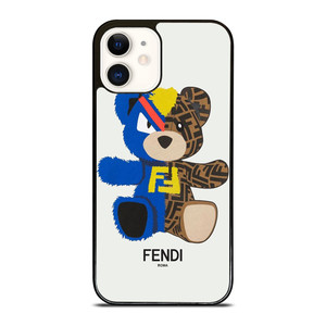 FENDI ROMA LOGO BEAR ICON iPhone 12 Case Cover FENDI ROMA LOGO BEAR ICON iPhone 12 Case Cover