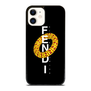 FENDI ROMA LOGO STUCK IN MY MIND iPhone 12 Case Cover FENDI ROMA LOGO STUCK IN MY MIND iPhone 12 Case Cover