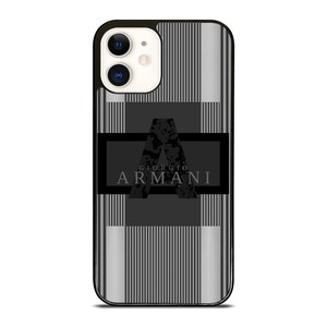 GIORGIO ARMANI LOGO FASHION iPhone 12 Case Cover