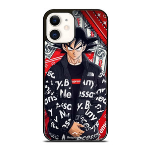 GOKU DRAGON BALL SUPREME NORTH FACE iPhone 12 Case Cover GOKU DRAGON BALL SUPREME NORTH FACE iPhone 12 Case Cover