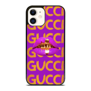 GUCCI GOLDEN PINK LIP iPhone 12 Case Cover GUCCI GOLDEN PINK LIP iPhone 12 Case Cover