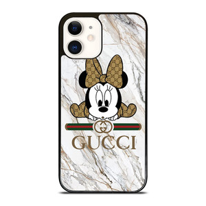 GUCCI LITTLE MINNIE MOUSE iPhone 12 Case Cover GUCCI LITTLE MINNIE MOUSE iPhone 12 Case Cover