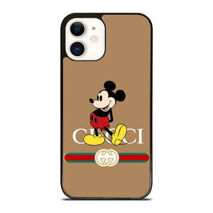 GUCCI LOGO DISNEY RETRO MICKEY MOUSE iPhone 12 Case Cover