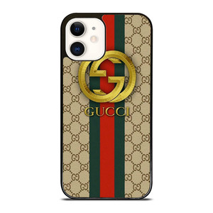 GUCCI LOGO GUCCI ICON PATTERN iPhone 12 Case Cover