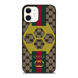 GUCCI LOGO HEXAGON iPhone 12 Case Cover