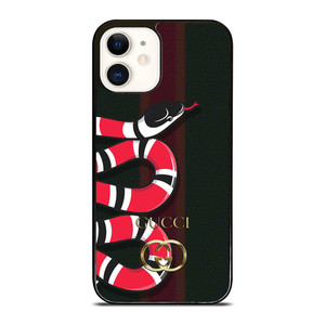 GUCCI LOGO KING SNAKE iPhone 12 Case Cover