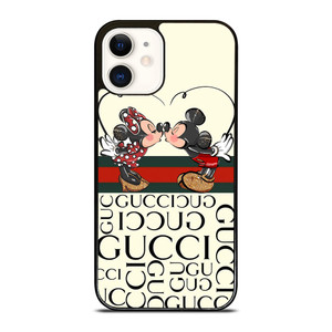 GUCCI LOGO MICKEY MINNEY MOUSE DISNEY KISS iPhone 12 Case Cover