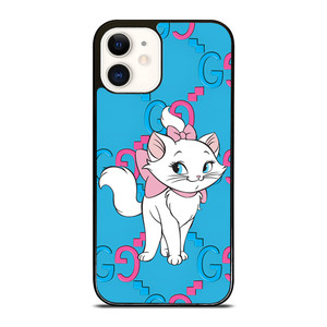 GUCCI LOGO PATTERN MARIE ARISTOCAT DISNEY iPhone 12 Case Cover
