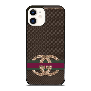 GUCCI LOGO PATTERN SPARKLE EMBLEM iPhone 12 Case Cover GUCCI LOGO PATTERN SPARKLE EMBLEM iPhone 12 Case Cover