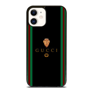 GUCCI LOGO STRIPE iPhone 12 Case Cover