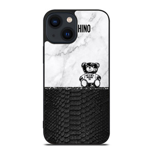 MOSCHINO TOY SNAKE SKIN  iPhone 14 Plus Case Cover MOSCHINO TOY SNAKE SKIN  iPhone 14 Plus Case Cover