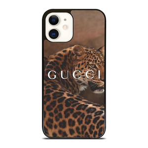 GUCCI TIGER LOGO iPhone 12 Case Cover