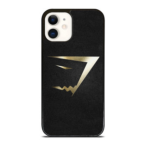 GYMSHARK LOGO GOLD iPhone 12 Case Cover