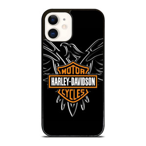HARLEY DAVIDSON EAGLE LOGO CF iPhone 12 Case Cover