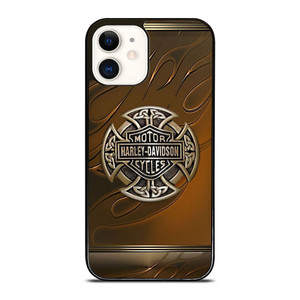 HARLEY DAVIDSON LOGO METAL FIRE iPhone 12 Case Cover HARLEY DAVIDSON LOGO METAL FIRE iPhone 12 Case Cover