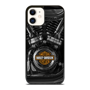 HARLEY DAVIDSON LOGO MOTORCYCLES ENGINE iPhone 12 Case Cover