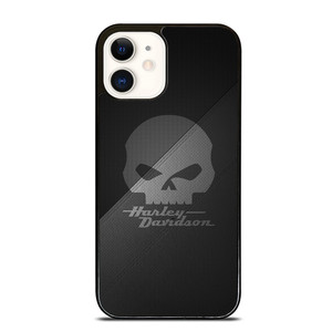HARLEY DAVIDSON LOGO SKULL 3 iPhone 12 Case Cover