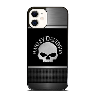 HARLEY DAVIDSON LOGO SKULL iPhone 12 Case Cover