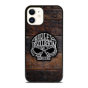 HARLEY DAVIDSON MOTORCYCLE GENUINE iPhone 12 Case Cover