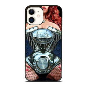 HARLEY DAVIDSON MOTORCYCLE SEXY ENGINE iPhone 12 Case Cover