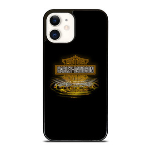 HARLEY DAVIDSON ON WATER LOGO iPhone 12 Case Cover