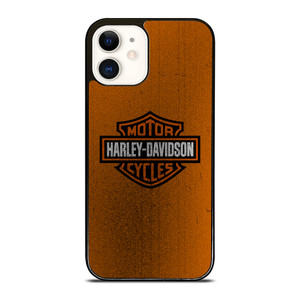 HARLEY DAVIDSON ORANGE NOISED iPhone 12 Case Cover