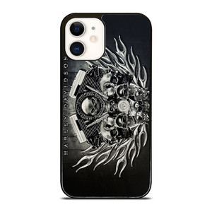 HARLEY DAVIDSON SKULL ENGINE iPhone 12 Case Cover