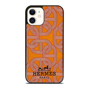 HERMES PARIS PATTERN iPhone 12 Case Cover