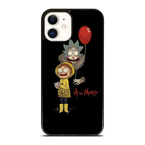 IT RICK AND MORTY iPhone 12 Case Cover IT RICK AND MORTY iPhone 12 Case Cover